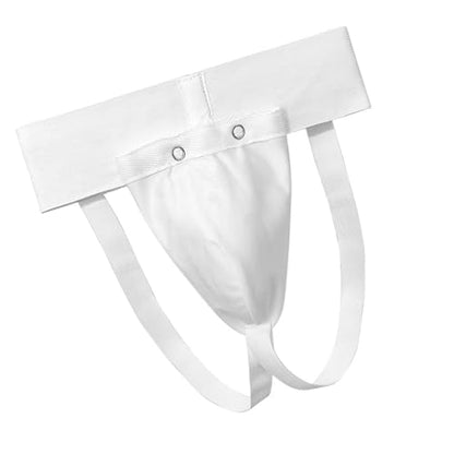 Shock Absorption Groin Guard for Men Boxing Sparring Jockstrap Abdominal Protectors Grappling Gear Breathable - size: Small
