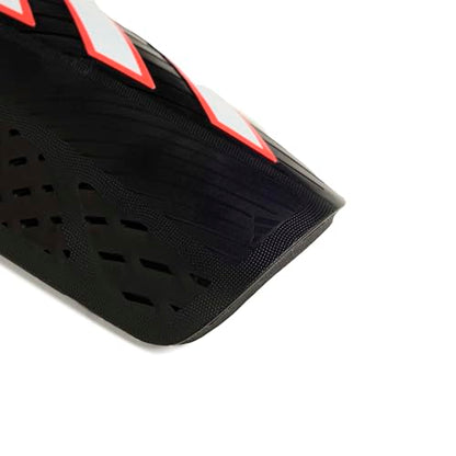 adidas Unisex Adult Tiro Soccer Shin Guards - color: Black/White/Lucid Red/Club, size: Small