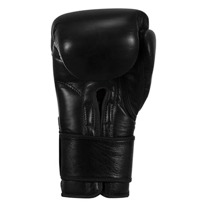 Title Boxing Ko-Vert Training Boxing Gloves - color: Black, size: 14 oz
