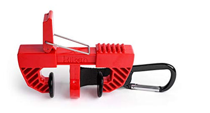 Footwear Clip, Shoe Bag, Hang Extra Shoes Cleats Boots or Gear on Your Bag. - color: 3-Pack Red