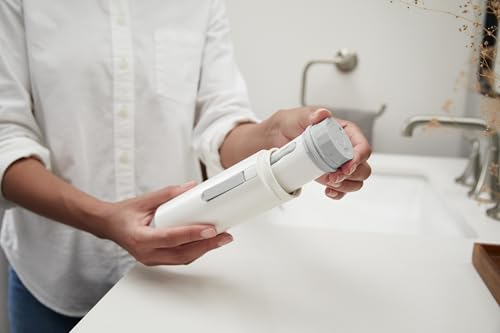 Kohler PureWash M050 Portable Bidet Sprayer, Honed Black, Travel Bidet, Compact Design for Easy Transport with Carrying Strap, Multi-setting Spray Functions, Holds Water for Up to One Minute