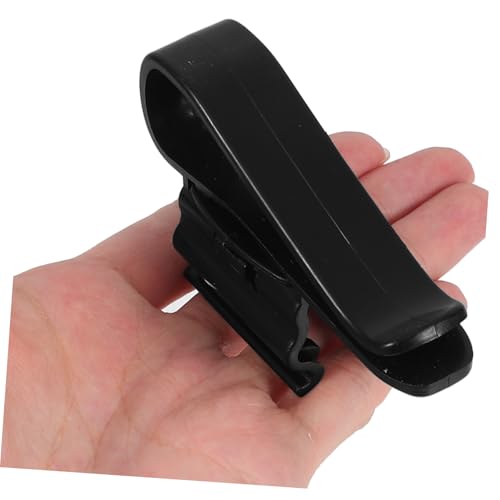 Abaodam 6pcs Aquarium Tools Water Pipe Holding Clamps Hose Tube Clip for Fish Tank Filtration Dosing Pump - color: Black