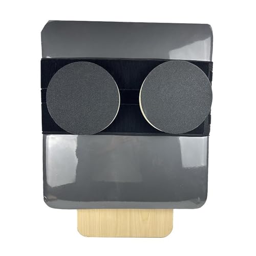 Rotating Discs Twisting Board for Pilates Reformers - Wooden Rotator Discs for Core Training, Balance Exercise, Physical Therapy, Compact 7.87x5.91x3.15 inch