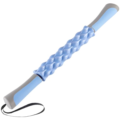 Muscle Roller,EVA Material, Massage Roller Stick for Athletes and Office Workers, Relieves Muscle Tension and Pain(EVA Blue) - color: Eva Blue