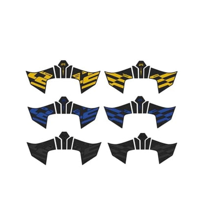 Tank Sticker Traction Pad Motorcycle Fuel Tank Sticker Fish Bone Sticker Anti-Slip Fuel Tank Sticker for DSX DS X DS525X 525DSX DS525 525X 525 - size: D