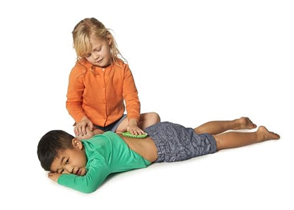 GONGE Tactile Sensory Discs - Starter Set - 10 Textured Stepping Discs, Sensory Exploration, Cognitive Development - Includes Blindfold - Ages 1+, Vibrant - color: Vibrant, style: 10 - Piece