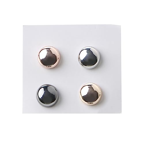 Strong Metal Plating Hijab Clip Safe Hijab Brooch Luxury Accessory No Hole Pins Brooch Magnet for Scarf Multicolor