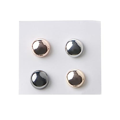Strong Metal Plating Hijab Clip Safe Hijab Brooch Luxury Accessory No Hole Pins Brooch Magnet for Scarf Multicolor