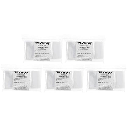 Plymor 3 x 5 inch, 2 Mil Zipper Reclosable Bags (Pack of 500) | Plastic poly bags for jewelry, beads, rings, earrings, pills, vitamins, spices, coins, screws & small parts - size: 3" x 5" (500 Count)