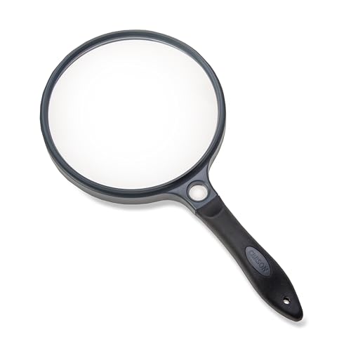 Carson SureGrip 2x Acrylic Soft Grip Magnifier with 11.5x Spot Lens (SG-14) - style: 5"