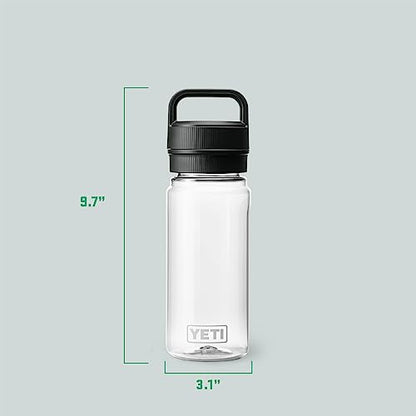 YETI Yonder Water Bottle with Yonder Chug Cap, Lightweight, Leakproof and BPA-Free - color: Clear, style: 20oz