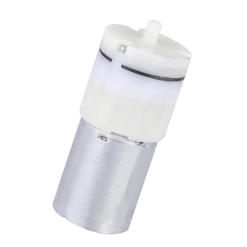 DC6V Aquarium Aeration Pump 400mmHg Pressure 60dB Noise for Power Failure Backup Fishing Spare Pump, Compact Motor 57mm for Live Bait Fish Tank