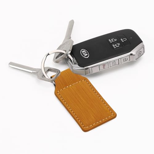 LaserGram Rectangle Keychain, Allah 2, Personalized Engraving Included (Bamboo) - color: Bamboo