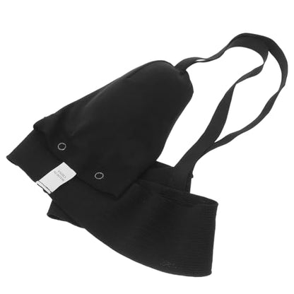 DECHOUS Professional Groin Protector for Martial Arts MMA Boxing Breathable Reusable Comfortable Crotch Guard Training Gear Black Medium