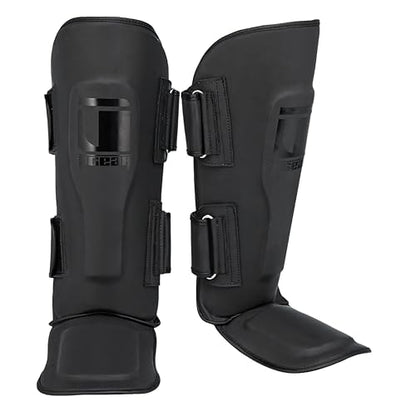Tigear Prime 2.0 Shin Guards – MMA, Muay Thai & Kickboxing | Premium Triple-Layer Protection for Men, Women, Kids | Shock-Absorbing, Secure Fit & Breathable Design - size: Small-Medium