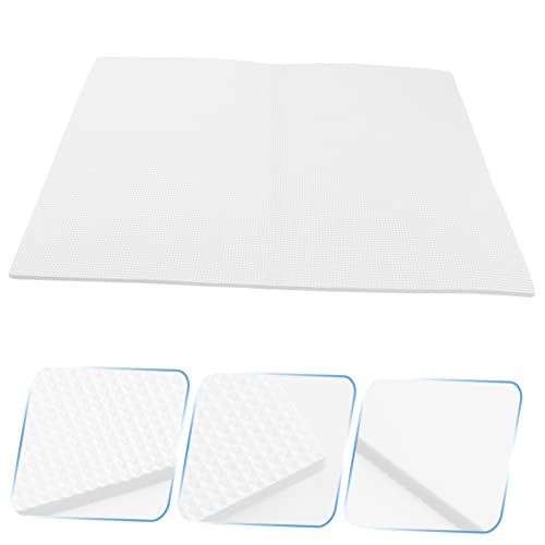 GALPADA Thickened Aquarium Bottom Mat Non- Fish Tank Cushion Pad for Shock Absorption and Heat Insulation Fish Tank Mat for Home Use - color: White