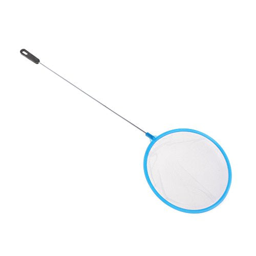 ljhnba Aquarium Fish Net Fine Mesh Skimmer Filter for Small Fish for Tank Catching Net with Plastic Handle