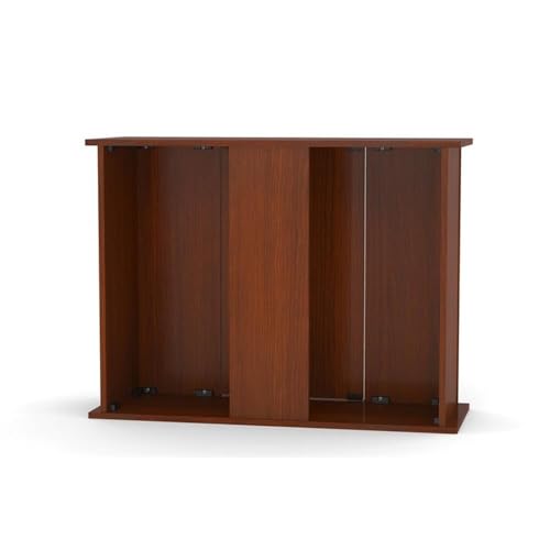 Afuera Living Upright Aquarium Stand, 30/38/45 Gallon Capacity, Serene Cherry Finish, Solid Top Design, Moisture-Resistant Laminate, Storage Cabinet, Contemporary Style for Home Aquarium or Terrarium