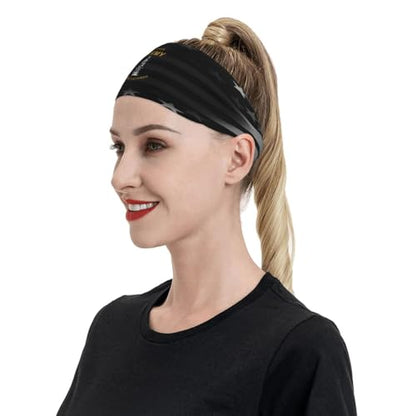 National Guard Korean Combat Vet Sports Sweatband Headband, Moisture Wicking, Non-Slip, for Running, Workout45