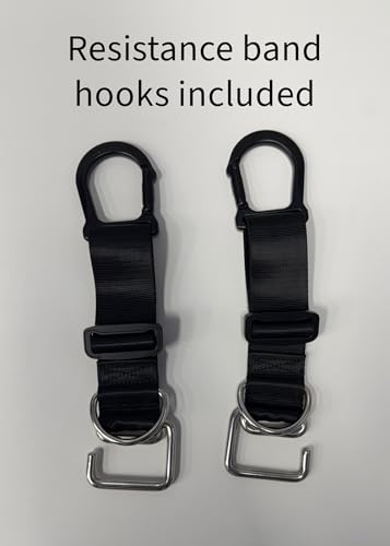 Squat Harness V4 2025 Version Professional Weight Support vest, Adjustable Heavy-Duty Straps - color: Black