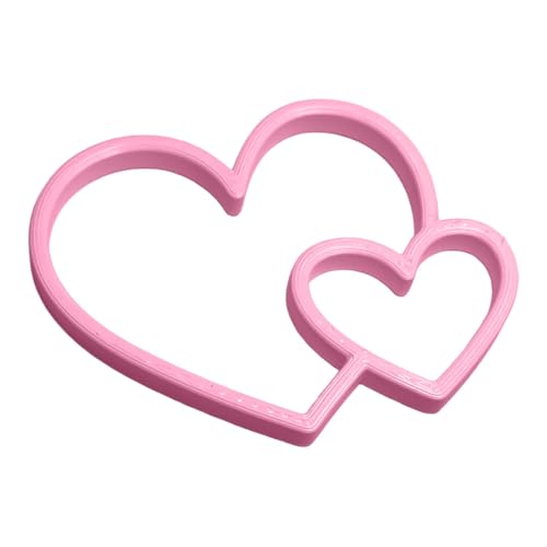 Fish Feeding Portals for Betta & Aquariums | Floating Food Rings & Breathing Windows (Multiple Shapes & Colors) (Heart - Pink) - color: Heart - Pink