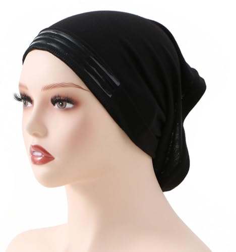 2Pack Hijab Undercaps No Slip for Women Islamic Muslim Hijab Cap Scarf for Turban Tube Neck Cover