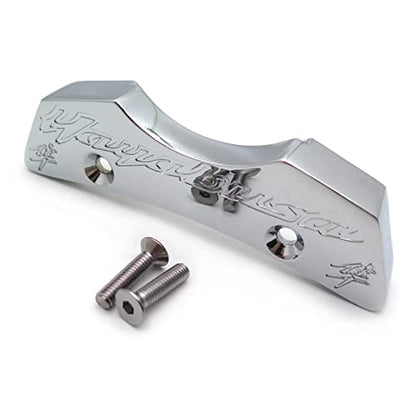 Motorcycle Gas Tank Pads Center Cover Accessories for Suzuki Hayabusa Gsx1300R 1997-2019 Chrome, Silver - color: Silver