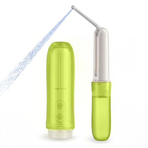 Portable Electric Bidet, Handheld Battery Powered Travel Bidet, Green - color: Green
