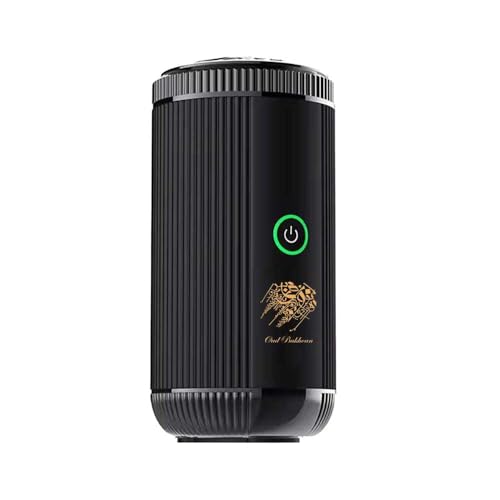 Bakhoor BoSidin Stylish Portable Incense Burner | USB Rechargeable Oud burner for Home Office and Car (X022-Black)