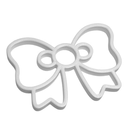 Fish Feeding Portals for Betta & Aquariums | Floating Food Rings & Breathing Windows (Bow Shape) (White) - color: White