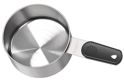 1 Cup Magnetic Grips Stainless Steel Measuring Cup -1PCS - size: 1 cup