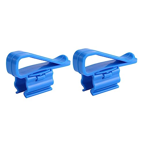 2pcs Aquarium Filtration Hose Holder Water Clip for Fixing Tropical Fish Tanks Compact and Convenient Soft Tube Clamp for Cleaning and Water Changes