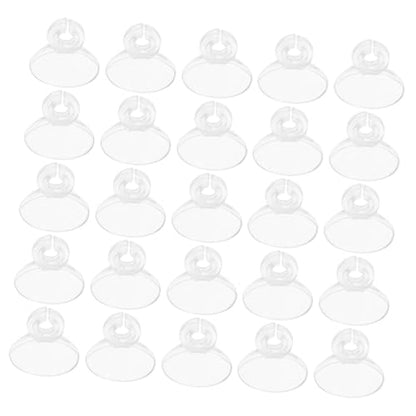 BESPORTBLE 40Pcs Aquarium Suction Cup Clips with Soft Buckle Design for Secure Oxygen Tubing Durable Air Hose Holders for Fish Tank Maintenance Compact and Lightweight Clips for Easy