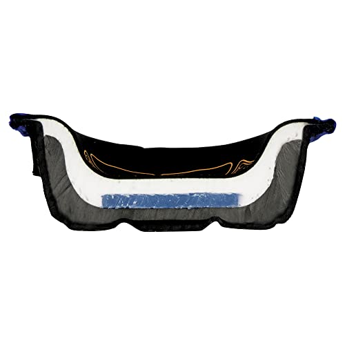 QEP F3 Stabilizer Knee Pads with Memory Foam, Gel Cushion, Neoprene Fabric Liner and Pen Storage, Black (79642)