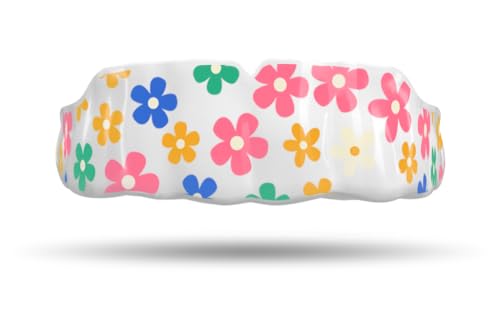 Impact Custom Professional MMA/Boxing/Muay Thai Mouthguard, Design Series (Flower Power) - color: Flower Power