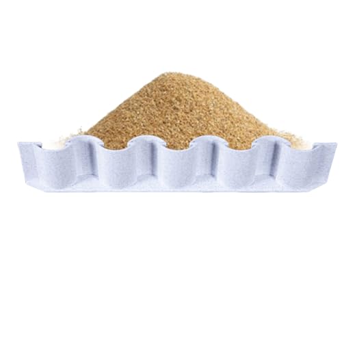 Aquarium Gravel Divider Fish Tank Substrate Fence | Fish Tank Landscaping Decorative Board to Separate Substrate Layers in Aquariums or Terrariums - color: A1