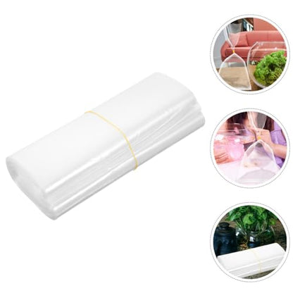 50pcs Plastic Fish Transport Bags for Ornamental Fish Shipping 24x48cm Oxygen-permeable Aquarium Packaging Bags and Storage