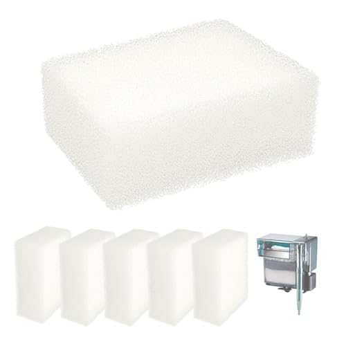 Aquarium Replacement Filter Sponge Media Pads, Foam Insert Compatible with AquaClear 70/Fluval 70 Power Filters, Reusable Fish Tank Filter Media for 40-70 Gallon Aquariums - 6 Pack