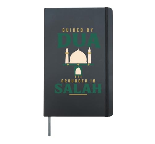 Allah Islamic Muslim Faith Reminder Ramadan Eid Gift Hardcover Journal, Black