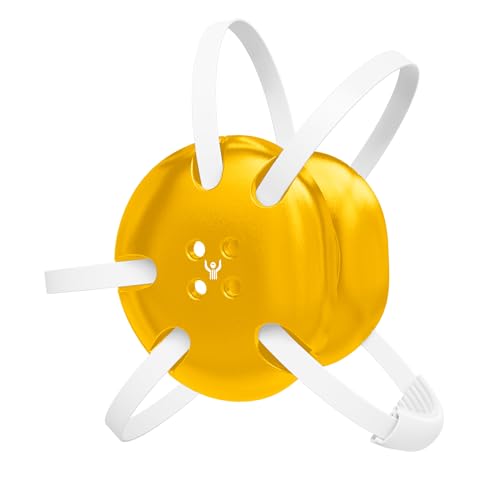 Great Call Athletics Classic Wrestling Headgear, White Straps - style: Athletic Gold w/ White Straps