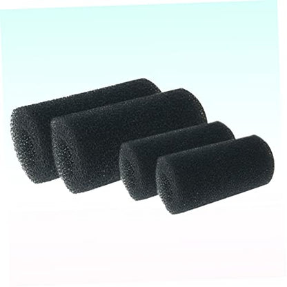 Veemoon 4pcs Aquarium Filter Water Inlet Protection Covers Pre-Filter Sponge Sleeves for Fish Tanks Compatible Fish Tank Filters and Tubes