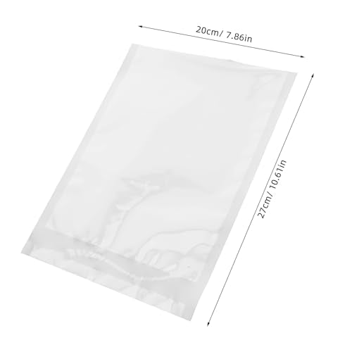 100pcs Live Fish Transport Bag Portable Oxygen Filling Packing Bags Sealable Fish Fry Container Pouches for Shipping Supplies - size: 27.00X20.00X0.10CM