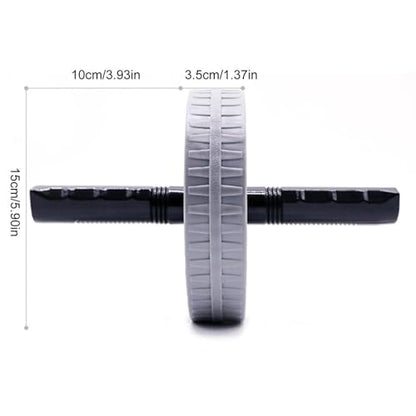 Wheel Roller Core Exercise Roller, Core Strength Training Equipment, Ab Exercise Roller Exercise Equipment with Comfortable Handle for Gym Body Fitness & Strength, Achieve Toned Core Muscles