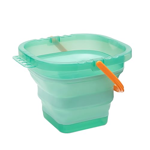 HIMI Collapsible Water Cup for Painting, Foldable Brush Rinse Container for Gouache, Acrylic & Watercolor, Portable Artist Water Bucket for Studio, Travel & Outdoor Painting
