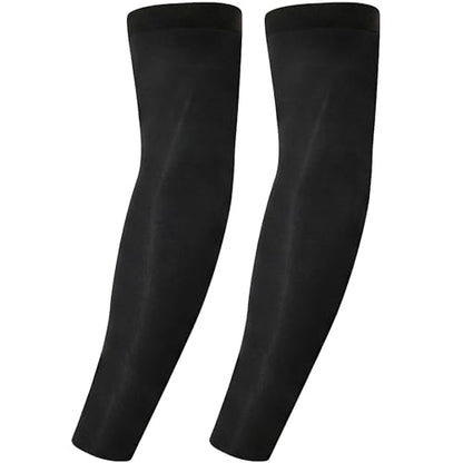 Xeoxarel Arm Sleeves for Men & Women (Available in 4 Pairs/12 Pairs) - color: 1 Pair Arm Sleeve - Black