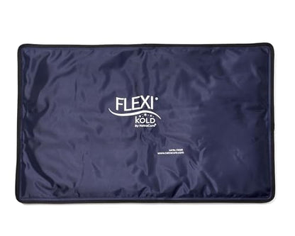 FlexiKold Extra Large Gel Soft Flexible Ice Pack for Injuries – Ice Compress, Ice Pad, & Flat Ice Wrap for Post Surgery for Injuries of Shoulder, HIPS & Full Back – XL – Oversize 13” x 21.5” - size: X- Large (Pack of 1)