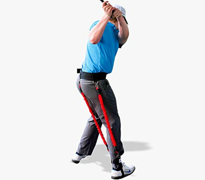 VPX Golf Swing Launch Training Aid, Increases Driver & Iron Distance, Ball Flight, Spin, Improves Alignment, Putting, Timer, Club Sequencing, For Men, Women, Kids, Range, Indoor, Outdoor, On Nets, Mat - size: Waist LRG (32"-56"), style: Height MED (5'3" t