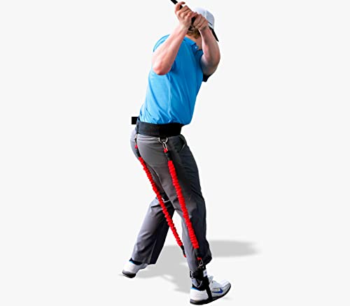 VPX Golf Swing Launch Training Aid, Increases Driver & Iron Distance, Ball Flight, Spin, Improves Alignment, Putting, Timer, Club Sequencing, For Men, Women, Kids, Range, Indoor, Outdoor, On Nets, Mat - size: Waist LRG (32"-56"), style: Height LRG (6'1" &