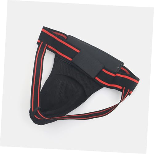 Portable Comfortable Groin Protector with Integrated Crotch Guard for Men Boxing MMA Taekwondo Training Wear-Resistant Protective Gear for Competitive Sports