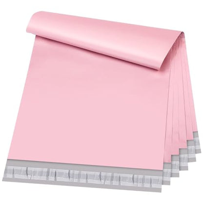 Metronic Poly Mailers 19x24 50 Pack, Large Shipping Bags for Clothing | Strong Tear-resistant Waterproof Mailing Bags, Shipping Envelopes, Packing Bags for Clothing, Small Business, Pink. - size: 19x24 50PC